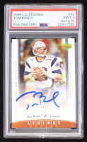 Tom Brady Signed 2006 Upper Deck Legends #92 (PSA 9 | Auto Grade 10) at PristineAuction.com