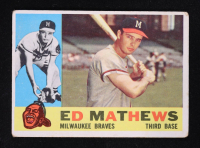 Ed Mathews 1960 Topps #420 at PristineAuction.com