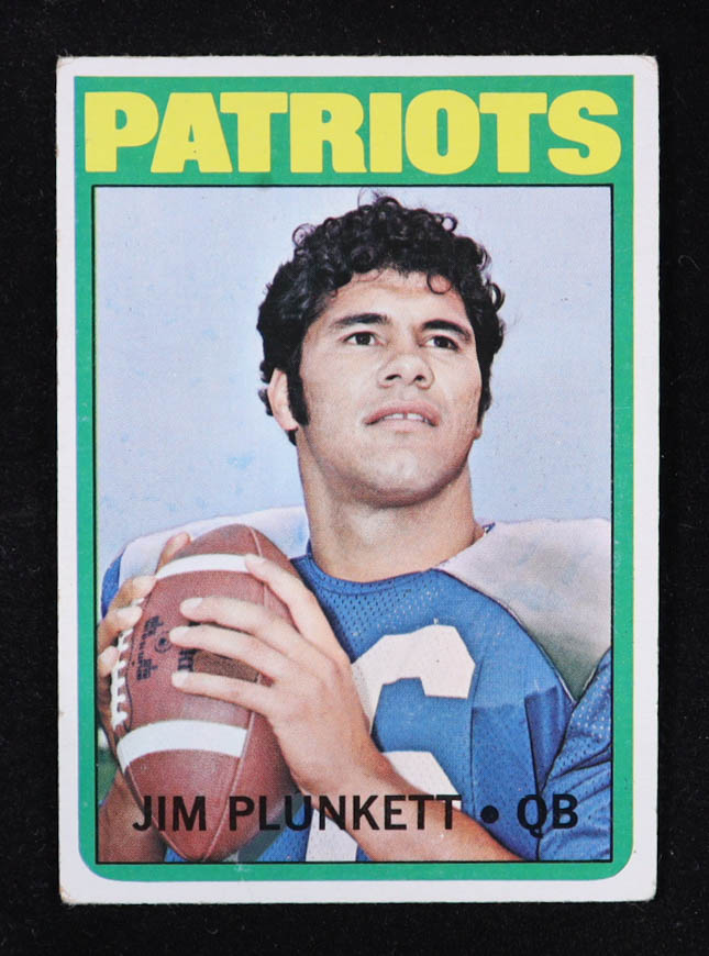 Jim Plunkett 1972 Topps #65 RC at PristineAuction.com Jim Plunkett 1972 Topps #65 RC at PristineAuction.com