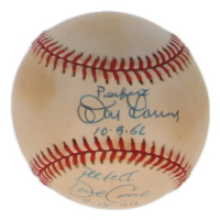 Don Larsen Signed OAL Baseball Inscribed "Perfect Game 7-18-99" (JSA) at PristineAuction.com