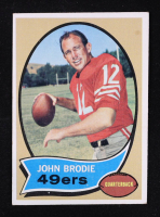 John Brodie 1970 Topps #130 at PristineAuction.com