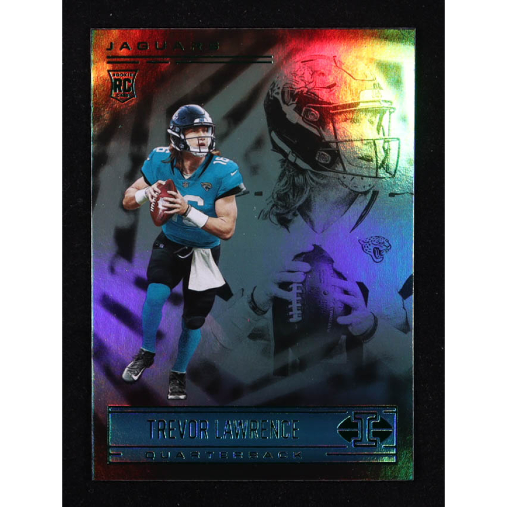Trevor Lawrence 2021 Panini Illusions Emerald #59 RC at PristineAuction.com