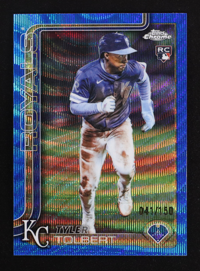 Tyler Tolbert 2025 Topps Chrome Auto #USC-98 RC at PristineAuction.com Tyler Tolbert 2025 Topps Chrome Auto #USC-98 RC at PristineAuction.com