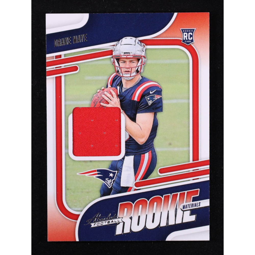 Drake Maye 2024 Absolute Absolute Rookie Materials #3 RC at PristineAuction.com