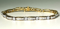 4.00 Carats Natural Diamond Bracelet | $2,800 Estimated Retail Value (UGL Cert) at PristineAuction.com