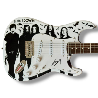 Brent Smith Signed "Shinedown" Custom Stratocaster Guitar (JSA) at PristineAuction.com