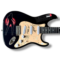 "Velvet Revolver" Custom Contraband Stratocaster Guitar Band-Signed By (5) with Scott Weiland, Slash, Duff McKagan, Matt Sorum & Dave Kushner (JSA) at PristineAuction.com