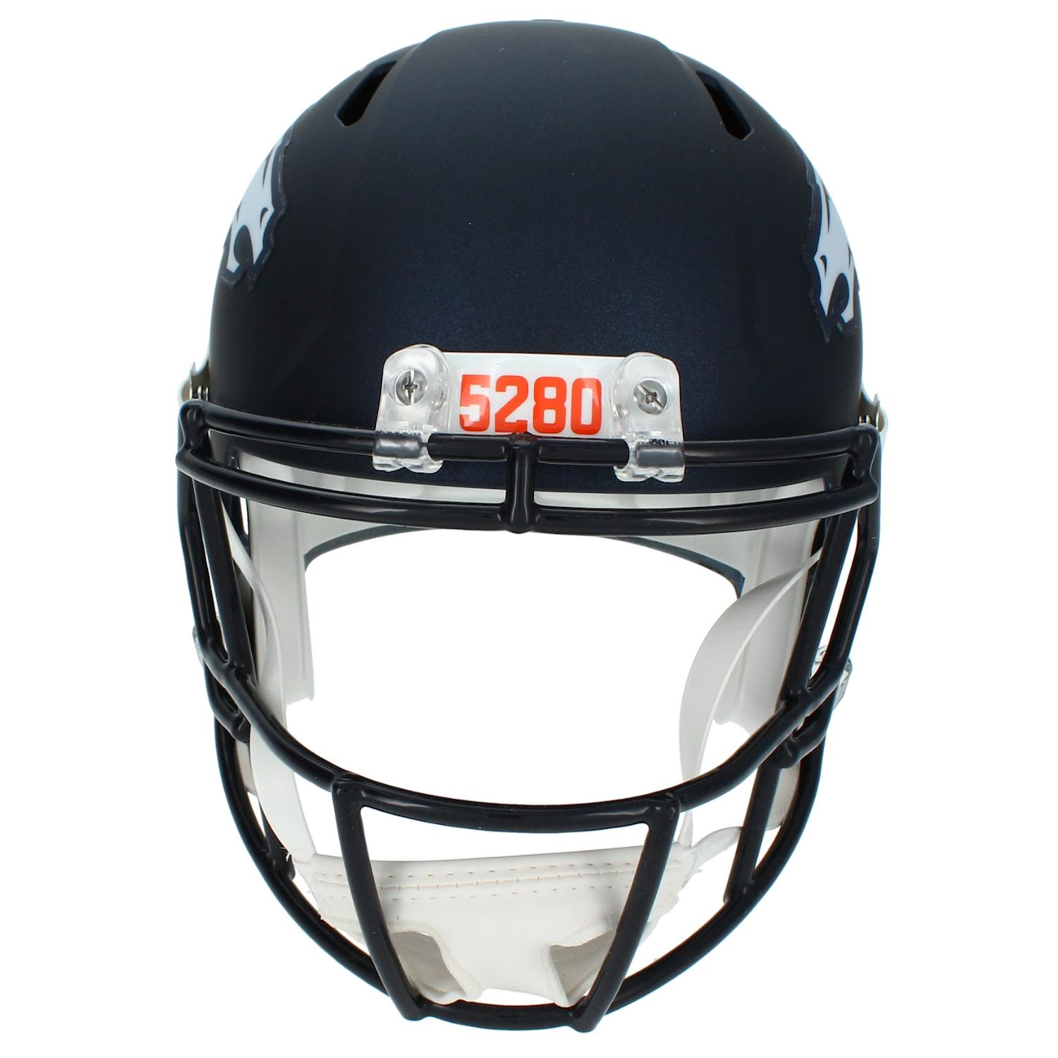 Brandon Marshall Signed Broncos Full-Size Speed Helmet (Beckett) at PristineAuction.com Brandon Marshall Signed Broncos Full-Size Speed Helmet (Beckett) at PristineAuction.com