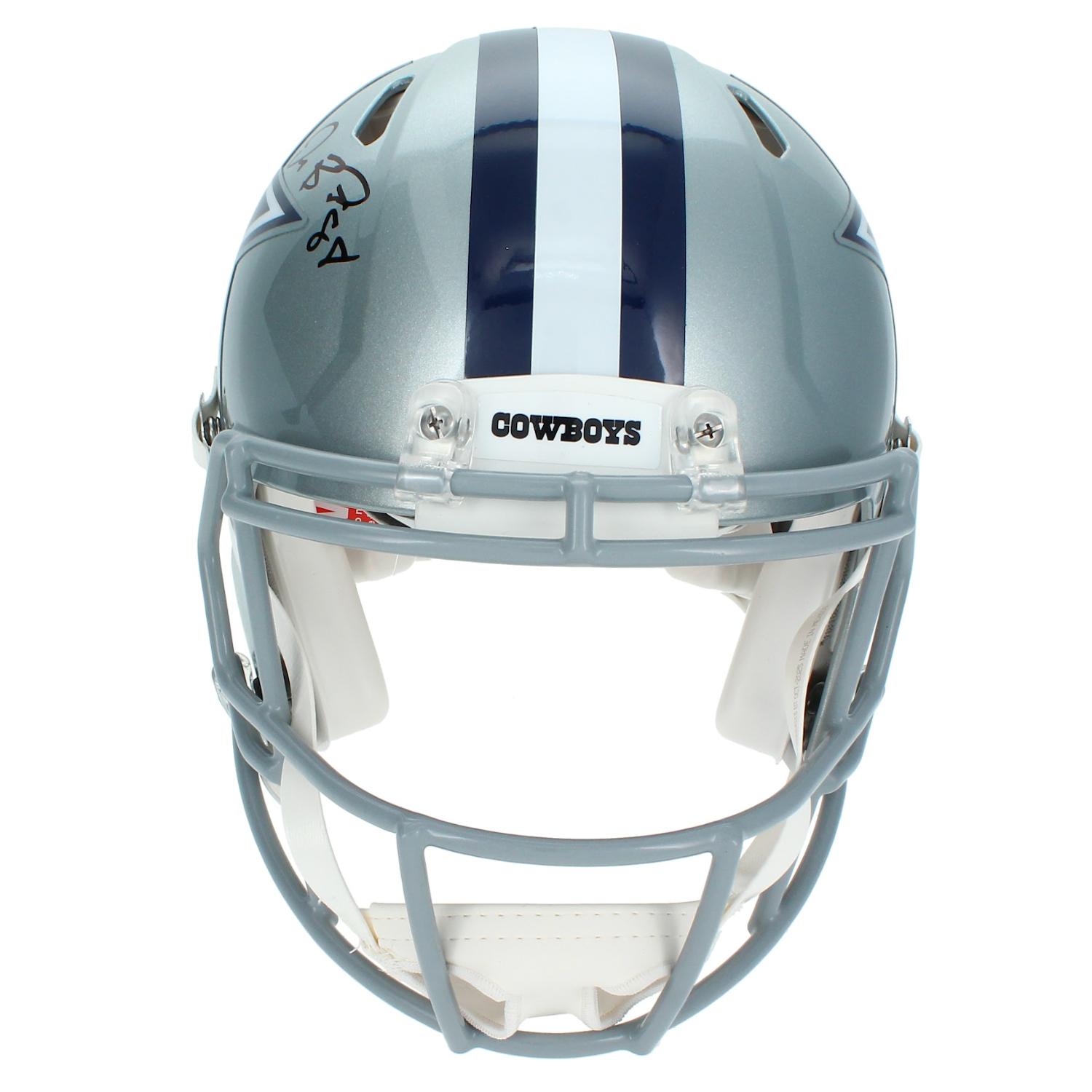 Dez Bryant Signed Cowboys Full-Size Authentic On-Field Speed Helmet (Beckett) at PristineAuction.com Dez Bryant Signed Cowboys Full-Size Authentic On-Field Speed Helmet (Beckett) at PristineAuction.com