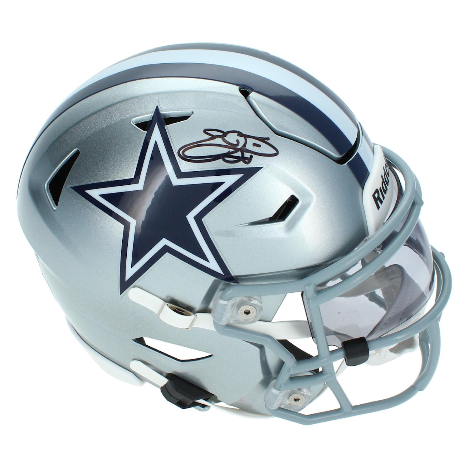Emmitt Smith Signed Cowboys Mid-Size Speedflex Helmet (Beckett) at PristineAuction.com Emmitt Smith Signed Cowboys Mid-Size Speedflex Helmet (Beckett) at PristineAuction.com