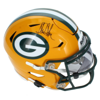 Sterling Sharpe Signed Packers Mid-Size Speedflex Helmet (Beckett) at PristineAuction.com