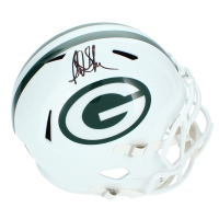 Sterling Sharpe Signed Packers Full-Size Alternate Speed Helmet (Beckett) at PristineAuction.com