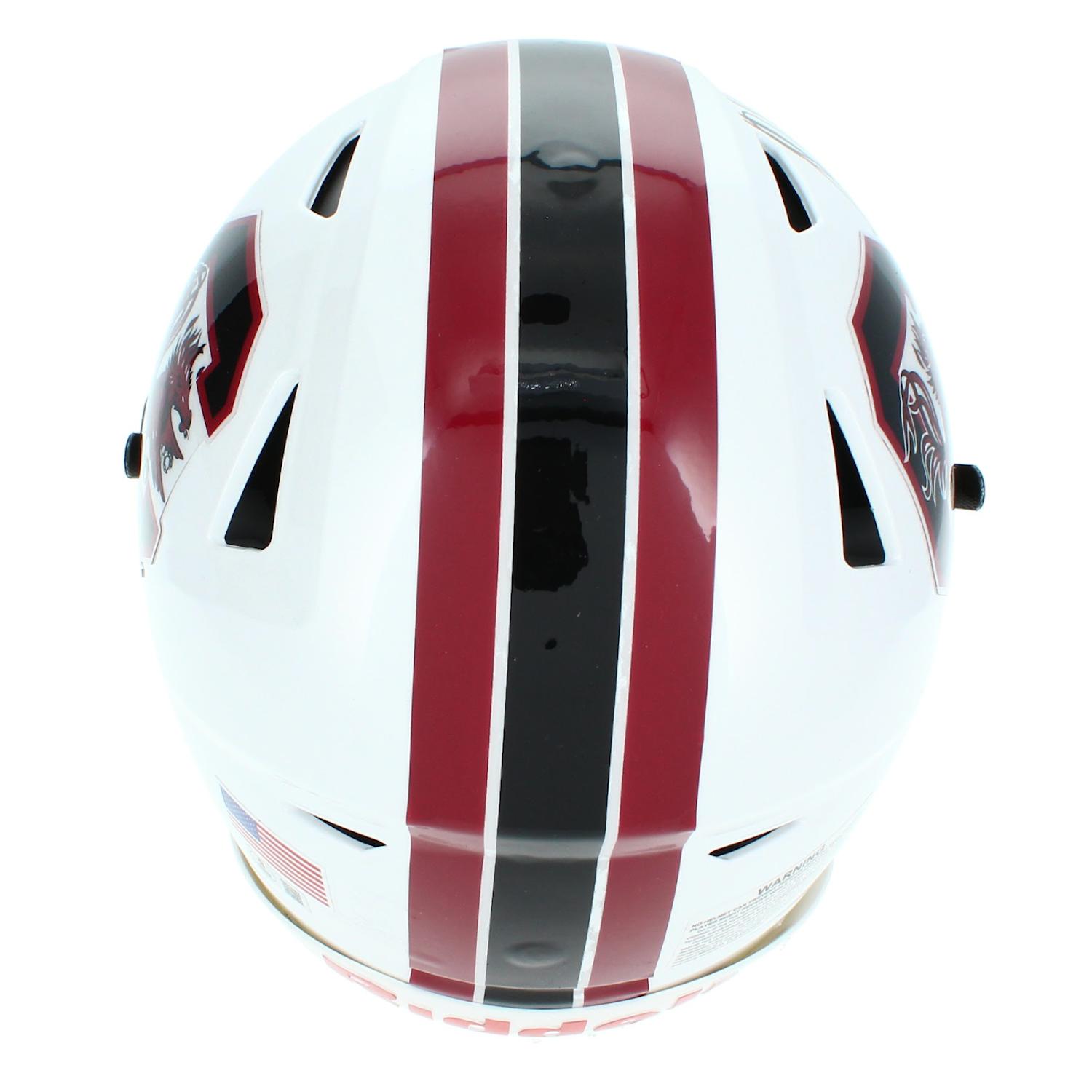 Sterling Sharpe Signed South Carolina Gamecocks Full-Size Authentic On-Field Speedflex Helmet (Beckett) at PristineAuction.com Sterling Sharpe Signed South Carolina Gamecocks Full-Size Authentic On-Field Speedflex Helmet (Beckett) at PristineAuction.com