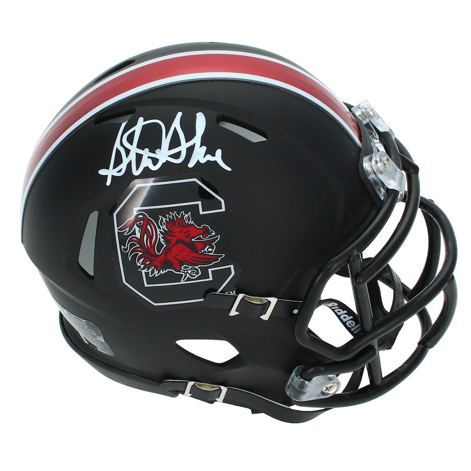 Sterling Sharpe Signed South Carolina Gamecocks Speed Mini Helmet (Beckett) at PristineAuction.com Sterling Sharpe Signed South Carolina Gamecocks Speed Mini Helmet (Beckett) at PristineAuction.com
