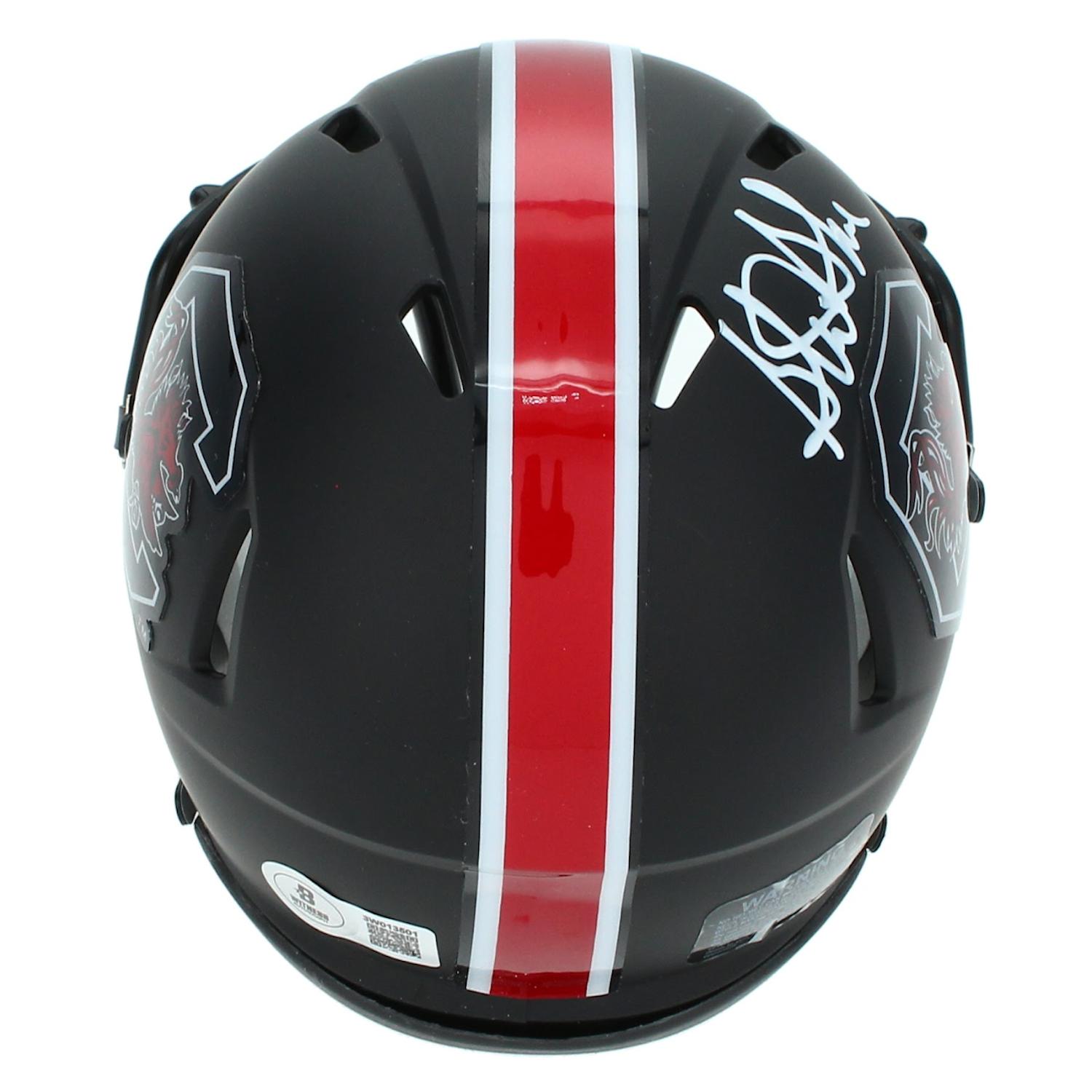 Sterling Sharpe Signed South Carolina Gamecocks Speed Mini Helmet (Beckett) at PristineAuction.com Sterling Sharpe Signed South Carolina Gamecocks Speed Mini Helmet (Beckett) at PristineAuction.com