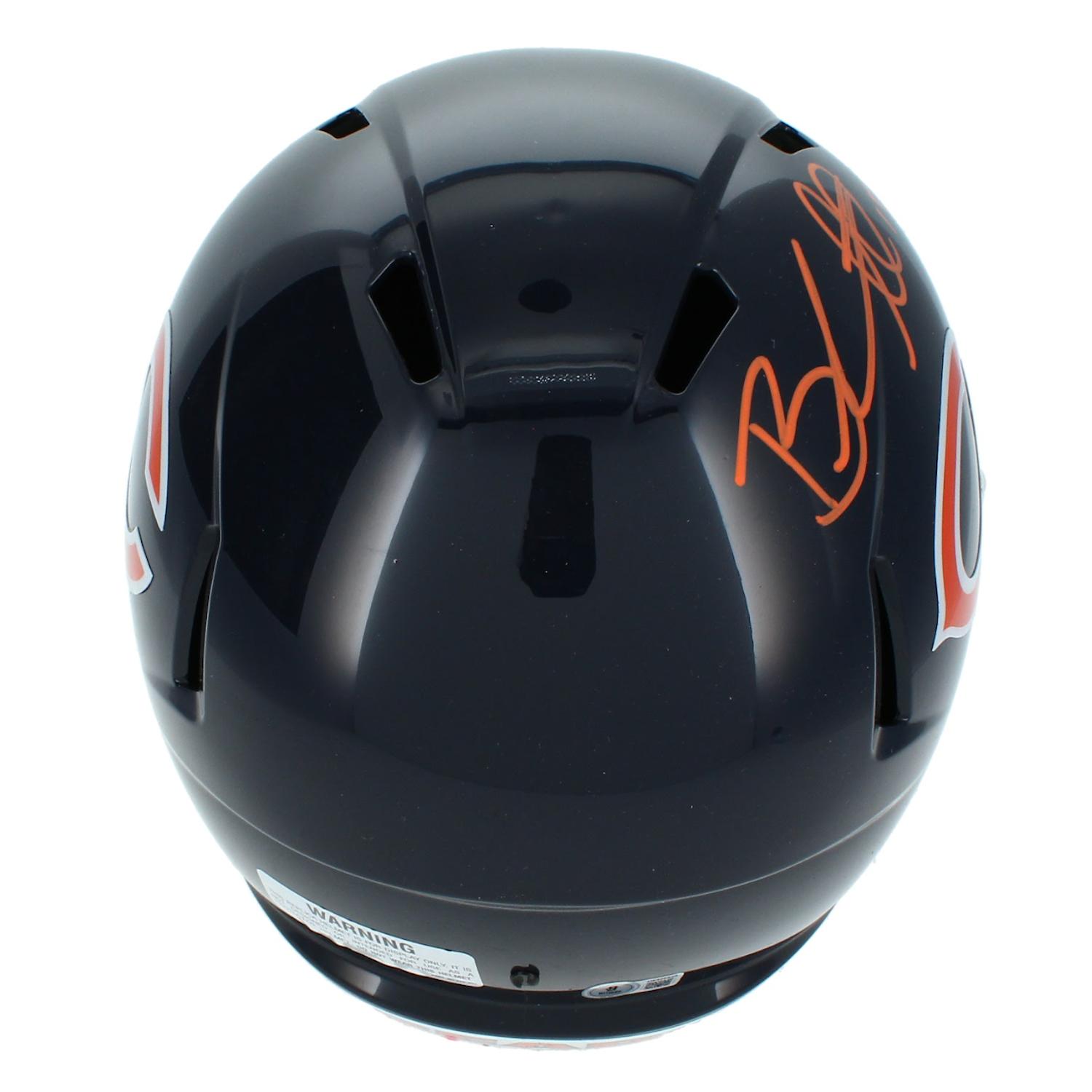 Brandon Marshall Signed Bears Full-Size Speed Helmet (Beckett) at PristineAuction.com Brandon Marshall Signed Bears Full-Size Speed Helmet (Beckett) at PristineAuction.com