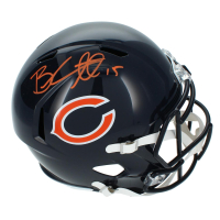 Brandon Marshall Signed Bears Full-Size Speed Helmet (Beckett) at PristineAuction.com