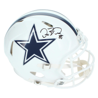 Dez Bryant Signed Cowboys Full-Size Authentic On-Field Alternate Speed Helmet (Beckett) at PristineAuction.com