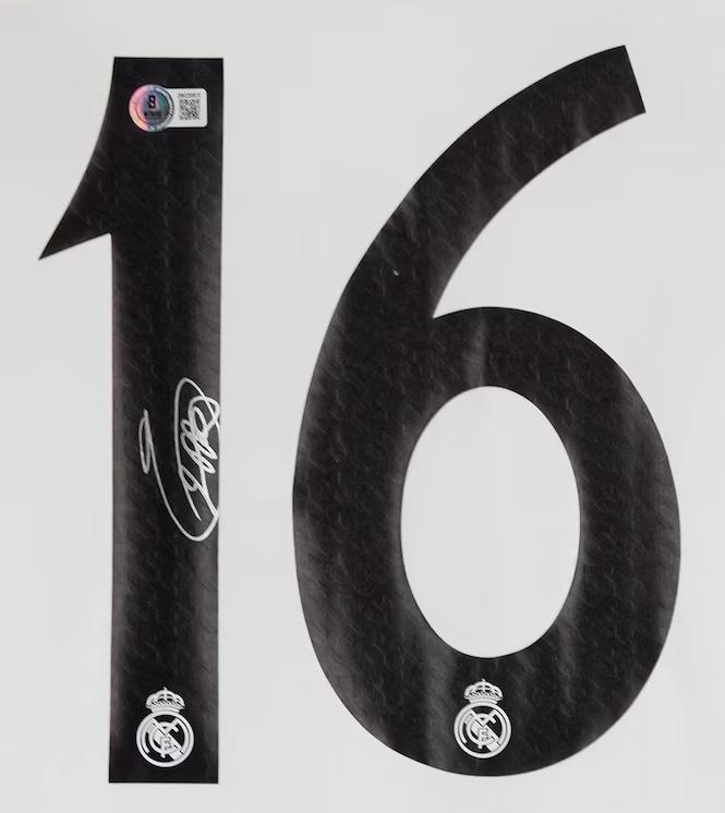 Endrick Signed Real Madrid Adidas Authentic Jersey (Beckett) at PristineAuction.com Endrick Signed Real Madrid Adidas Authentic Jersey (Beckett) at PristineAuction.com