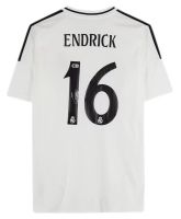 Endrick Signed Real Madrid Adidas Authentic Jersey (Beckett) at PristineAuction.com