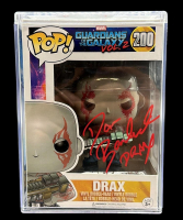 Dave Bautista Signed "Guardians of the Galaxy Volume 2" #200 Drax Bobble-Head Funko Pop! Figure Inscribed "Drax" (JSA) at PristineAuction.com