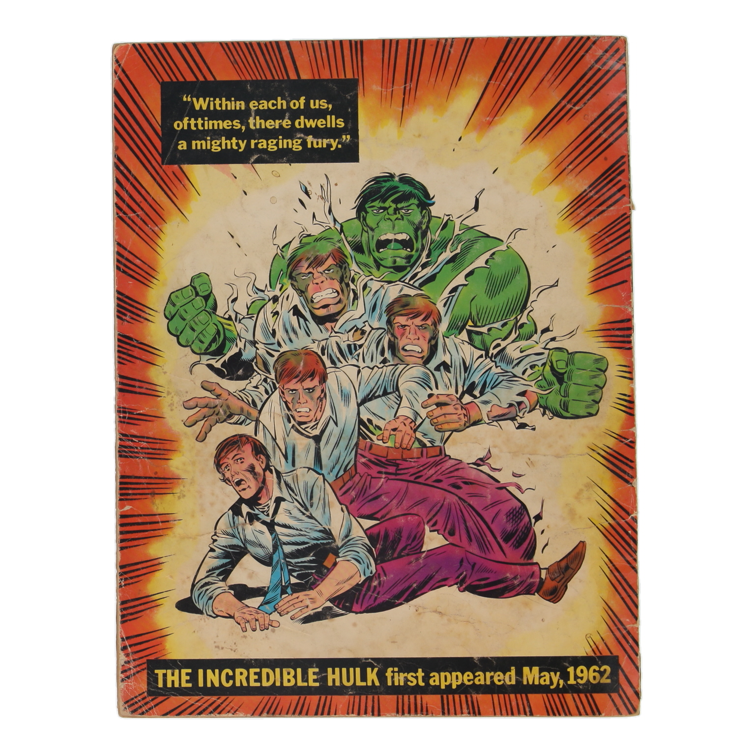 1975 "The Hulk On the Rampage!" Marvel Treasury Edition Comic Book at PristineAuction.com 1975 "The Hulk On the Rampage!" Marvel Treasury Edition Comic Book at PristineAuction.com