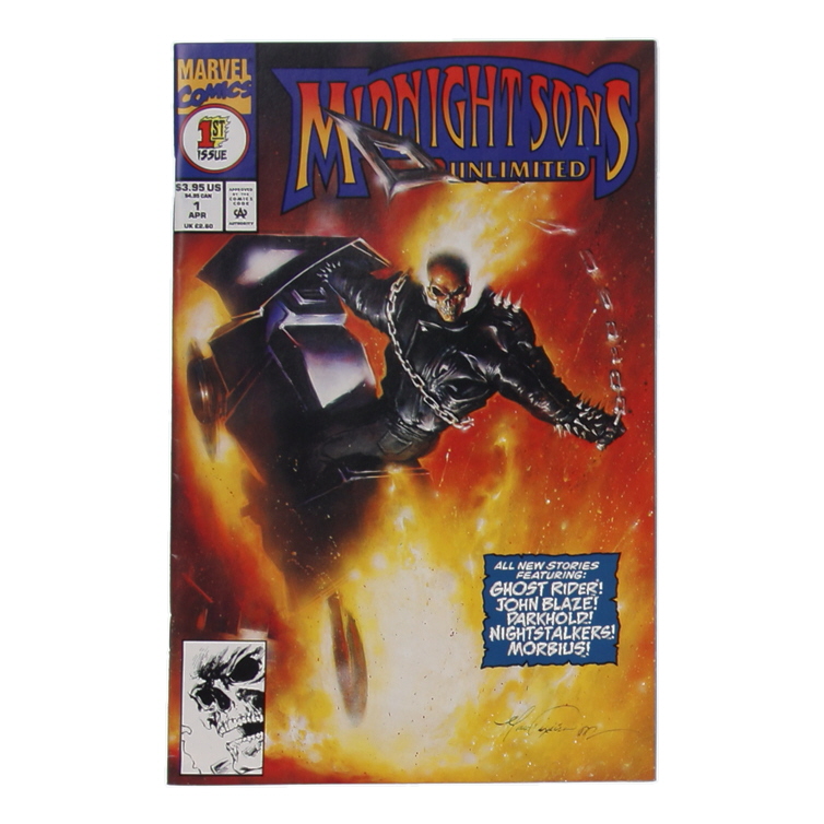 1993 "Midnight Sons Unlimited" #1 Marvel Comic Book at PristineAuction.com 1993 "Midnight Sons Unlimited" #1 Marvel Comic Book at PristineAuction.com