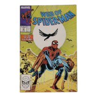 1988 "Web of Spider-Man" #45 Marvel Comic Book at PristineAuction.com