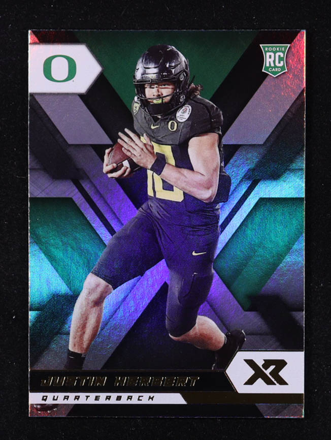 Justin Herbert 2020 Panini Chronicles Draft Picks XR #5 RC at PristineAuction.com Justin Herbert 2020 Panini Chronicles Draft Picks XR #5 RC at PristineAuction.com