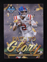 Jaxson Dart 2024 Bowman Chrome University Path to Glory #PG2 at PristineAuction.com