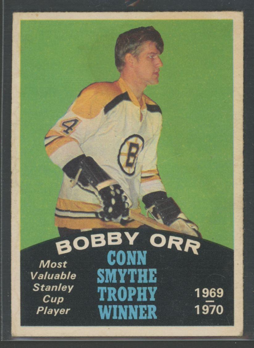 Bobby Orr 1970 O-Pee-Chee Conn Smythe #252 at PristineAuction.com Bobby Orr 1970 O-Pee-Chee Conn Smythe #252 at PristineAuction.com