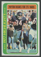 Walter Payton 1978 Topps #3 at PristineAuction.com