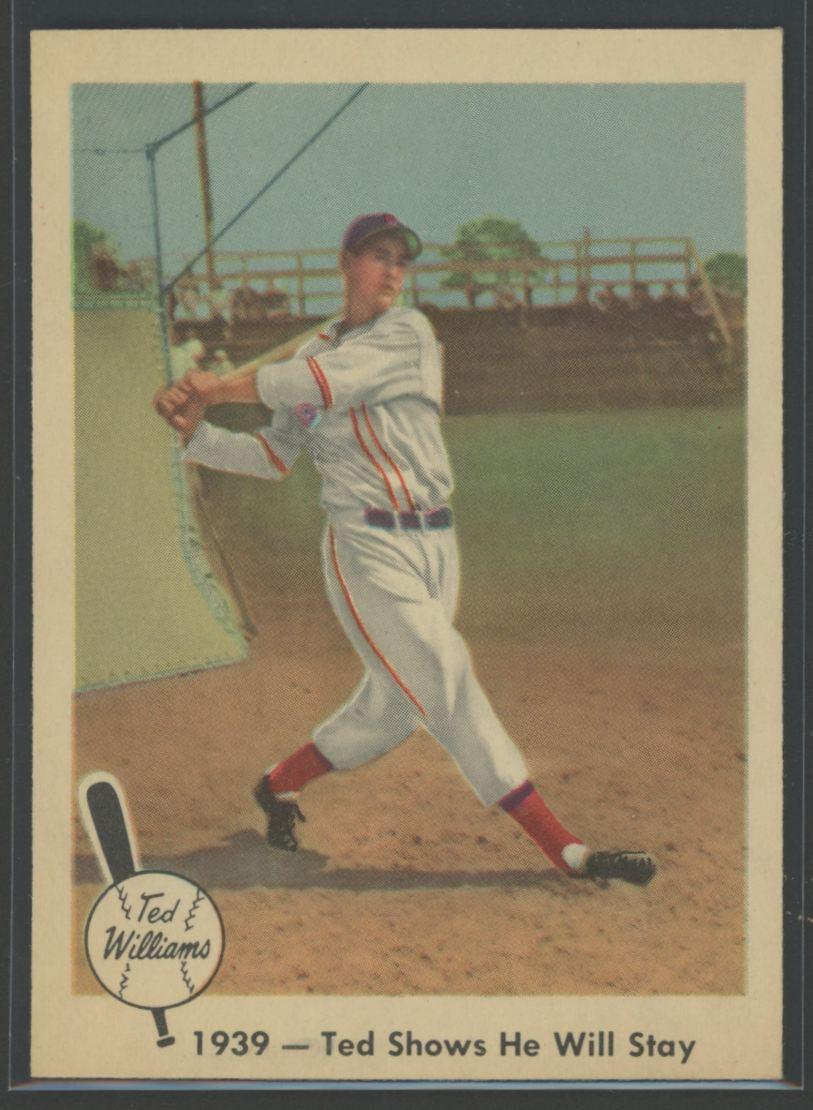 Ted Williams 1959 Fleer #13 1939 Shows Will Stay at PristineAuction.com Ted Williams 1959 Fleer #13 1939 Shows Will Stay at PristineAuction.com