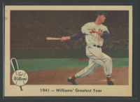 Ted Williams 1959 Fleer #16 / 1941 Greatest Year at PristineAuction.com