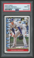 Freddie Freeman 2023 Topps Throwback Thursday #96 (PSA 10) at PristineAuction.com