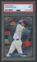 Shohei Ohtani 2025 Finest #190 (PSA 9) at PristineAuction.com