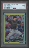 Paul Skenes 2024 Topps Chrome Update '89 Topps #89CU1 RC (PSA 9) at PristineAuction.com