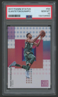 Giannis Antetokounmpo 2017 Panini Status #50 (PSA 10) at PristineAuction.com