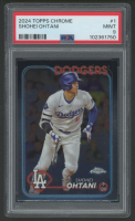 Shohei Ohtani 2024 Topps Chrome #1 (PSA 9) at PristineAuction.com