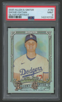 Shohei Ohtani 2025 Topps Allen & Ginter Silver Portrait #132 (PSA 9) at PristineAuction.com