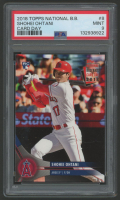 Shohei Ohtani 2018 Topps National Baseball Card Day #8 RC (PSA 9) at PristineAuction.com