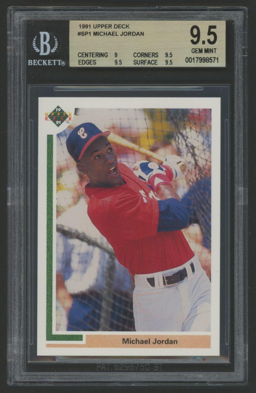 Michael Jordan 1991 Upper Deck #SP1 SP RC (BGS 9.5) at PristineAuction.com Michael Jordan 1991 Upper Deck #SP1 SP RC (BGS 9.5) at PristineAuction.com