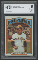 Roberto Clemente 1972 Topps #309 (BCCG 8) at PristineAuction.com