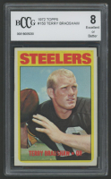 Terry Bradshaw 1972 Topps #150 (BCCG 8) at PristineAuction.com