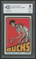 Kareem Abdul-Jabbar 1972-73 Topps #100 (BCCG 8) at PristineAuction.com