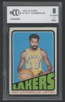 Wilt Chamberlain 1972-73 Topps #1 (BCCG 8) at PristineAuction.com