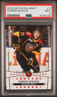 Connor McDavid 2015-16 Leaf In the Game CHL Draft #11 RC (PSA 9) at PristineAuction.com