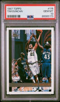 Tim Duncan 1997-98 Topps #115 (PSA 10) at PristineAuction.com