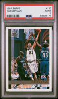 Tim Duncan 1997-98 Topps #115 (PSA 9) at PristineAuction.com