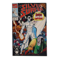 1991 "The Silver Surfer" #53 Marvel Comic Book at PristineAuction.com
